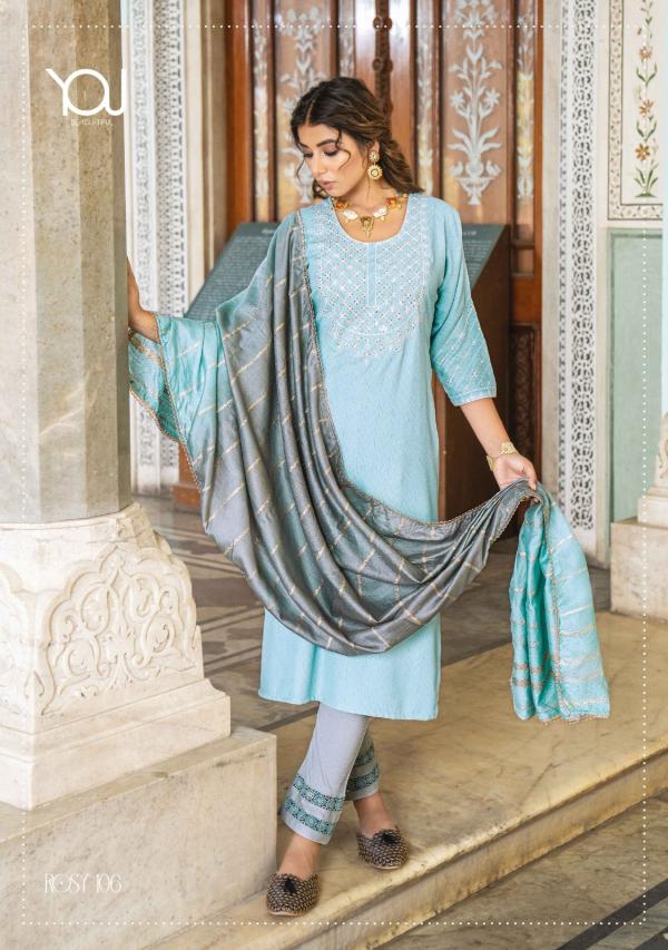 Wanna Rosy Fancy Styles Kurti With Bottom Dupatta Collection